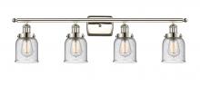 Innovations Lighting 916-4W-PN-G54 - Bell - 4 Light - 36 inch - Polished Nickel - Bath Vanity Light