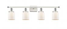 Innovations Lighting 916-4W-WPC-G51 - Bell - 4 Light - 36 inch - White Polished Chrome - Bath Vanity Light