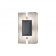 UltraLights Lighting 11216-BK-OA-10 - Genesis 11216 ADA Sconce