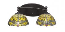 Toltec Company 592-DG-9465 - Bathroom Lighting