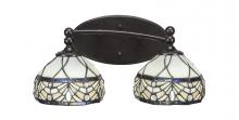 Toltec Company 592-DG-9485 - Bathroom Lighting