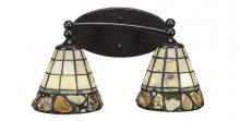 Toltec Company 592-DG-9735 - Bathroom Lighting