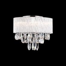 Cooks Lighting Items 544006 - Six Lamp Ribbed Glass Rod Shade Ceiling