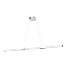 Cooks Lighting Items LP18648-BN - Akari 48-in Brushed Nickel LED Linear Pendant