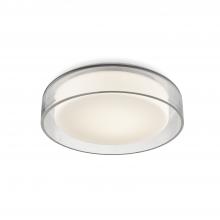 Cooks Lighting Items FM48610 - Aston 10-in Clear LED Flush Mount