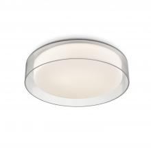 Cooks Lighting Items FM48614-5CCT - Aston 14-in Clear LED Flush Mount