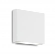 Cooks Lighting Items AT67006-WH-UNV - Mica 6-in White LED All terior Wall