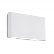 Cooks Lighting Items AT68010-WH-UNV - Slate 10-in White LED All terior Wall