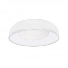 Cooks Lighting Items FM13120-WH-5CCT - Beacon 20-in White LED Flush Mount