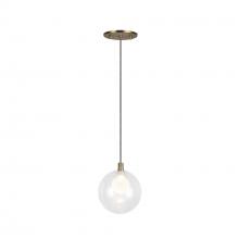 Cooks Lighting Items PD3106-BG - Bolla 5-in Brushed Gold LED Pendant