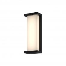 Cooks Lighting Items EW70714-BK - Bravo 4-in Black LED Exterior Wall Sconce