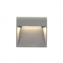 Cooks Lighting Items EW27905-GY - Casa 5-in Grey LED Exterior Wall Sconce