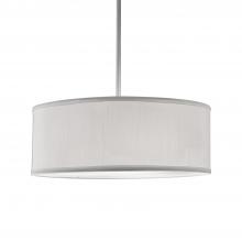 Cooks Lighting Items 41083W - Gregory 20-in White 3 Lights Pendant