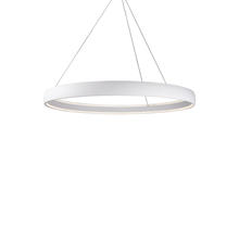 Cooks Lighting Items PD22753-WH - Halo 53-in White LED Pendant