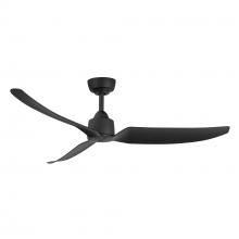 Cooks Lighting Items CF92952-MB - Hugo 52-in Matte Black LED Exterior Ceiling Fan