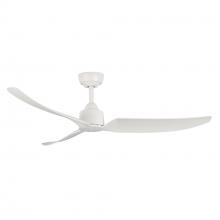 Cooks Lighting Items CF92952-WH - Hugo 52-in Matte White LED Exterior Ceiling Fan