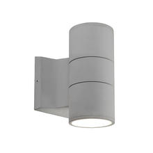 Cooks Lighting Items EW3207-GY - Lund 7-in Gray LED Exterior Wall Sconce