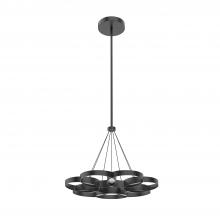 Cooks Lighting Items CH90826-BK - Maestro 26-in Black LED Chandeliers