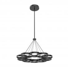 Cooks Lighting Items CH90833-BK - Maestro 33-in Black LED Chandeliers