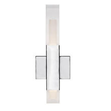 Cooks Lighting Items WS53318-CH - Martelo 18-in Chrome LED Wall Sconce