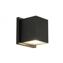 Cooks Lighting Items EW4401-BK - Mavis 4-in Black LED Exterior Wall Sconce