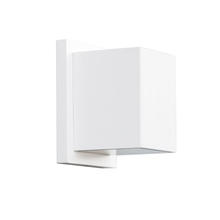 Cooks Lighting Items EW4405-WH - Mavis 5-in White LED Exterior Wall Sconce