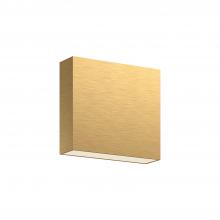 Cooks Lighting Items AT6606-BG-UNV - Mica 6-in Brushed Gold LED Wall Sconce