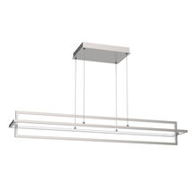 Cooks Lighting Items LP16248-BN - Mondrian 48-in Brushed Nickel LED Linear Pendant