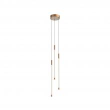 Cooks Lighting Items MP75221-BG - Motif 21-in Brushed Gold LED Multi Pendant