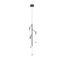 Cooks Lighting Items PD74738-BK - Motif 38-in Black LED Pendant