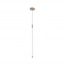 Cooks Lighting Items PD75027-BG - Motif 27-in Brushed Gold LED Pendant