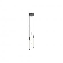 Cooks Lighting Items MP75213-BK-UNV - Motif 13-in Black LED Multi Pendant