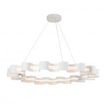 Cooks Lighting Items CH18035-AW - Nami 35-in Antique White LED Chandelier