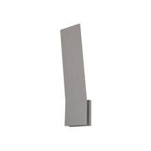 Cooks Lighting Items EW7918-GY - Nevis 18-in Gray LED Exterior Wall Sconce