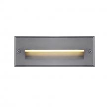 Cooks Lighting Items ER72410-GY - Newport 10-in Gray LED Exterior Wall/Step Lights