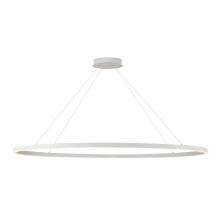 Cooks Lighting Items LP79153-WH - Ovale 53-in White LED Linear Pendant