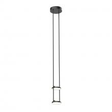 Cooks Lighting Items PD72208-BK-UNV - Novel 8-in Black LED Pendant