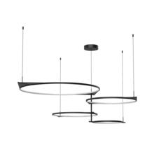 Cooks Lighting Items MP84483-BK - Serif 36-in Black LED Multi Pendant