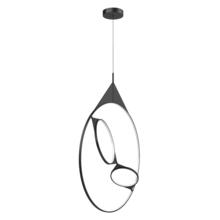 Cooks Lighting Items PD84336-BK - Serif 36-in Black LED Pendant