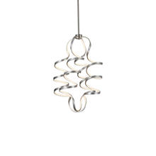 Cooks Lighting Items CH93934-AS - Synergy 34-in Antique Silver LED Chandeliers