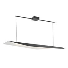 Cooks Lighting Items LP70548-BK/WH - Taro 48-in Black/White LED Linear Pendant