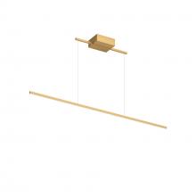 Cooks Lighting Items LP18248-BG - Vega Minor 48-in Brushed Gold LED Linear Pendant