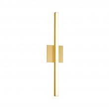 Cooks Lighting Items WS10324-BG - Vega 24-in Brushed Gold LED Wall Sconce