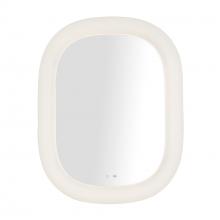 Cooks Lighting Items VM13837-WH-5CCT - Float 37-in White LED Vanity Mirror