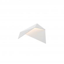 Cooks Lighting Items WS70410-WH-UNV - Taro 10-in White LED Wall Sconce