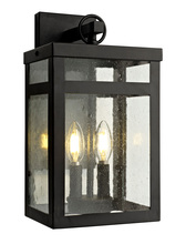 Revolution Lighting OL3015BKSD - 15" Outdoor Wall Lantern