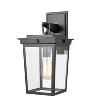 Revolution Lighting OL8116BKCG - 16" Outdoor Wall Lantern