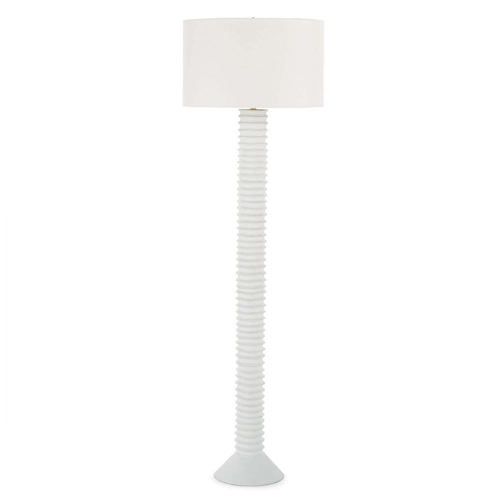 Regina Andrew Nabu Metal Floor Lamp (White)