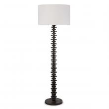 Regina Andrew 14-1020EB - Regina Andrew Fishbone Floor Lamp (Ebony)