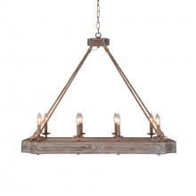 Terracotta Lighting H9104-8 - Charlotte 8-light Long Chandelier